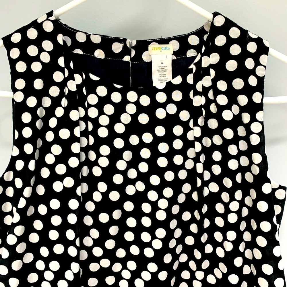 Crewcuts Girls Polka Dot Mini Dress